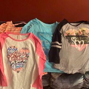 Bundle of long sleeve shirts